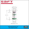 Saft LSH-14, Primary Lithium C Battery - Saft # 500230, Dimensions