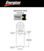 Energizer EN95 1.5 Volt "D" Size Industrial Alkaline Battery