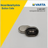 Varta V600HRT, 1.2 Volt, 580mAh NIMH Button Cell - 55860 101501 