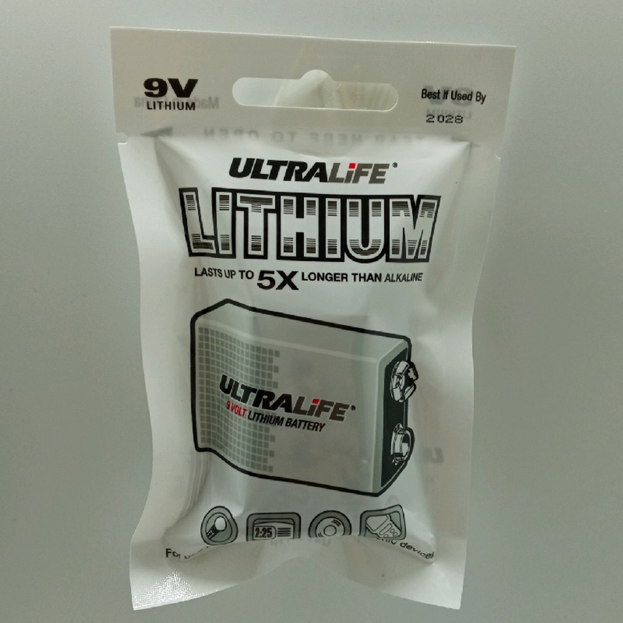 Pile lithium 9V - Ultralife