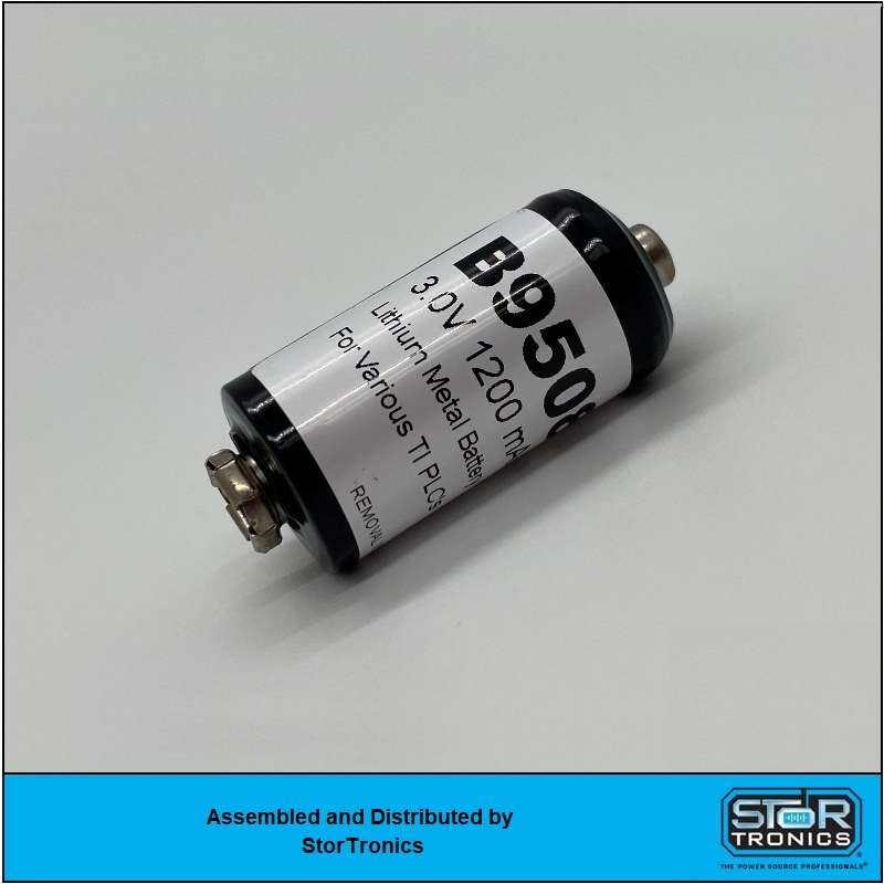 Texas Instruments B9508, 3.0 Volt, 1.2Ah Replacement PLC Battery