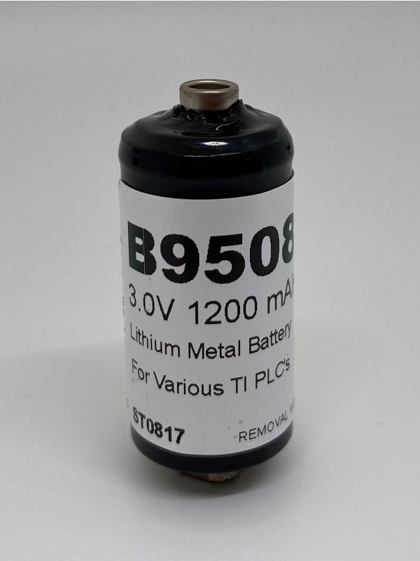 Texas Instruments B9508, 3.0 Volt, 1.2Ah Replacement PLC Battery