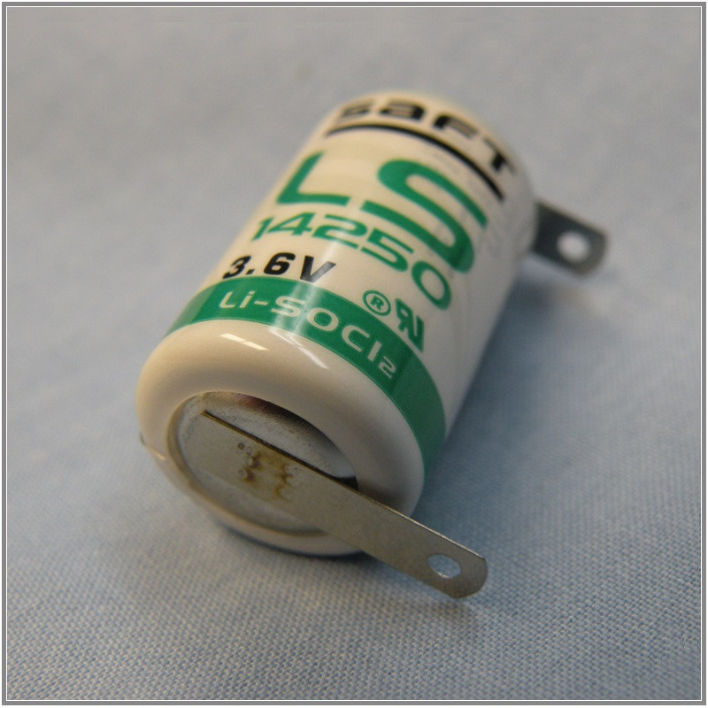 Saft LS14250 ST, 3.6 Volt, 1.2Ah Saft LS14250 ST, 3.6 Volt, 1.2Ah