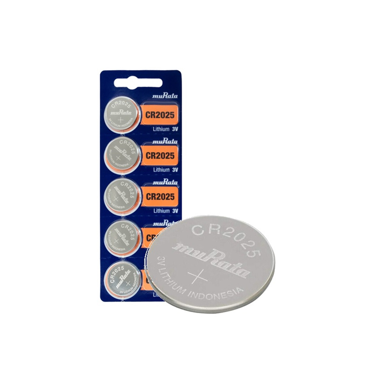 Murata CR2016 Battery 3V Lithium Coin Cell - Replaces Sony CR2016 (5  Batteries) 