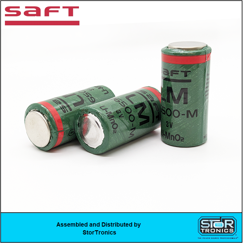 Saft LM26500M 3 Volt, 7400mAh LI-MNO2 