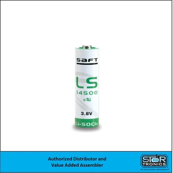 Saft LS14500 - 3.6 Volt Primary Lithium AA Battery - Saft # 700060