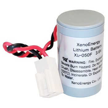 Xeno Energy XL-050F/Case - 3.6 Volt 1200mAh 1/2 AA Lithium Battery w/Case & Connector
