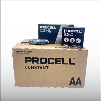 Duracell PC1500 Procell Alkaline "AA" Battery - 24/Pkg 144/Case