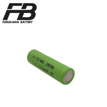 Furukawa Battery N-700AAC, 1.2V 700MAH "AA" NICD Battery (formerly Panasonic)