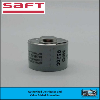 Saft BA-5367/U, 3.0 Volt, 1.3Ah LI-MNO2 BATTERY - Saft # 39251900103