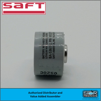 Saft BA-5367/U, 3.0 Volt, 1.3Ah LI-MNO2 BATTERY - Saft # 39251900103