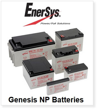 Enersys, Genesis NPX-35TFR - 12.0 V 8.0 Ah SLA Battery w/Fire Resistant Case