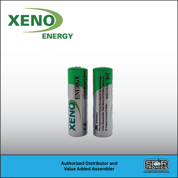 Xeno XL-060F, 3.6 Volt, 2.4Ah "AA" Lithium Bobbin Cell