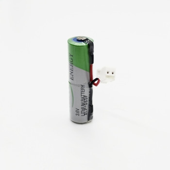 Xeno XLP-060F/C&W Molex, 3.6 Volt, 2.4Ah "AA" High Pulse Lithium Bobbin Cell W/Molex Connector