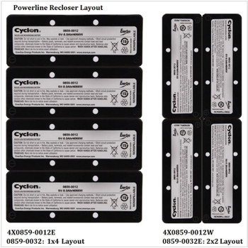 Enersys Monobloc, 4X0859-0012W, 24 Volt 8.0Ah SLA Battery Custom Battery Pack by StorTronics (Special Order)