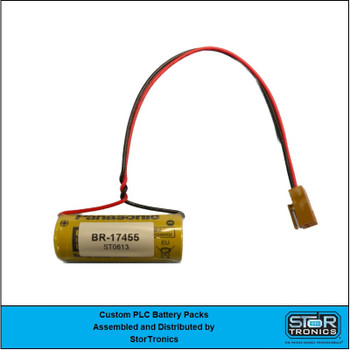 Panasonic BR-17455 3 Volt 1800mAh "A" Size Custom Lithium Battery by StorTronics