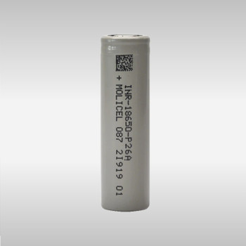 Molicel INR-18650-P26A, 3.6 Volt 2600mAh Lithium-Ion Cell