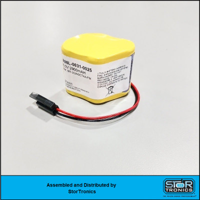 A98L-0031-0025 - GE Fanuc 6.0 Volt, 2900mAH Replacement PLC Battery A98L-0031-0025 - GE Fanuc 6.0 Volt, 2900mAH Replacement PLC Battery