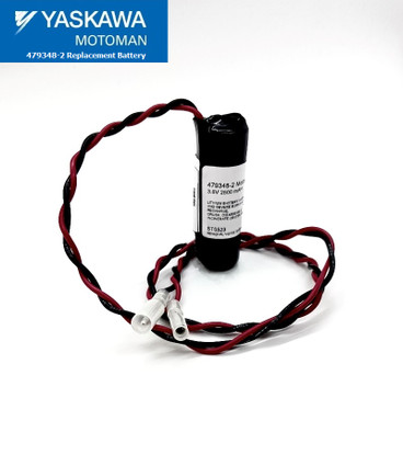 Yaskawa Motoman 479348-2, HW8471030-A - 3.6 Volt Replacement PLC Battery (Pre-Order)