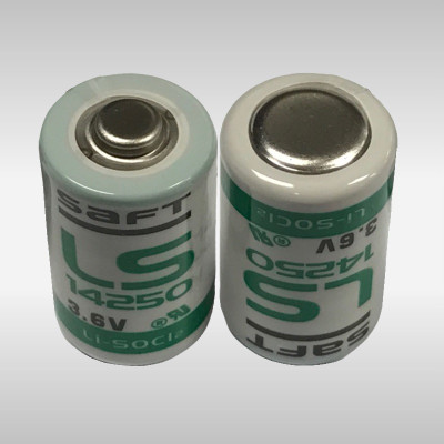 Saft LS14250 - 3.6 Volt Primary Lithium 1/2 AA Battery - Saft # 700053, NSN 6135-01-669-4691