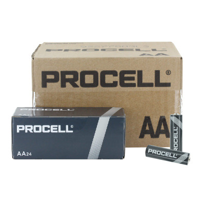 Duracell PC1500 Procell Alkaline "AA" Battery - 24/Pkg 144/Case 