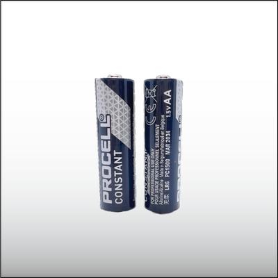 Duracell PC1500 Procell Alkaline "AA" Battery - 24/Pkg 144/Case