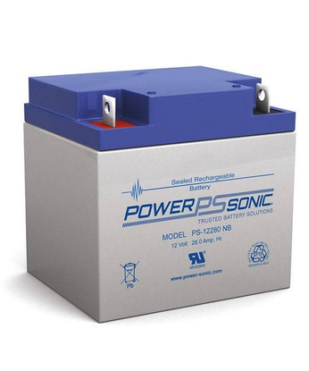 PowerSonic PS-12280, 12 Volts, 28 Ah SLA Battery w/NB Terminals PowerSonic PS-12280, 12 Volts, 28 Ah SLA Battery w/NB Terminals