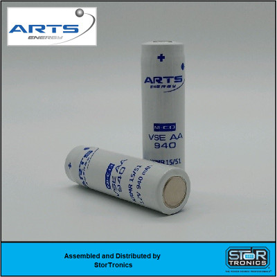 VSE AA, 1.2 Volt, 940mAh Arts Energy NICD Low Button Top Battery - 791458AE / 416086-106 VSE AA, 1.2 Volt, 940mAh Arts Energy NICD Low Button Top Battery - 791458AE / 416086-106