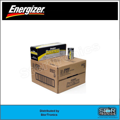 Energizer EN95 1.5 Volt "D" Size Industrial Alkaline Battery