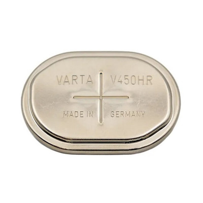 Varta V450HR, 1.2 Volt, 450mAh NIMH Button Cell 55945 101 501