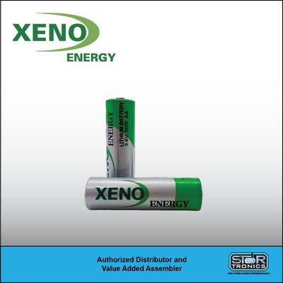 Xeno XL-060F, 3.6 Volt, 2.4Ah "AA" Lithium Bobbin Cell
