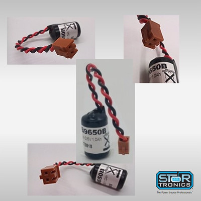 Omron B9670B 3.6 Volt, 2100 mAh Replacement PLC Battery by StorTronics
