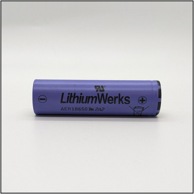 LithiumWerks AER18650M2A2 Lithium Ion Energy Cell,
  3.3 V, 1.8Ah, Lithium Iron Phosphate (LiFePO4) Battery