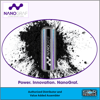 NanoGraf 18650-M38, 3.55V, 3,750 mAh Lithium-Ion cell