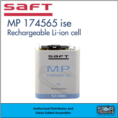 Saft MP 174565 ISE – 3.6V 4.8Ah Lithium-Ion Cell (Special Order)