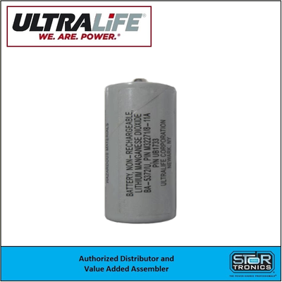 Ultralife UB1733 – 6V, 500mAh Lithium Battery | BA-5372/U | NSN 6135-01-214-6441