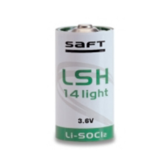 Saft LSH-14L, 3.6 Volt, 3600 mAh Primary Lithium C Battery - Saft # 500231