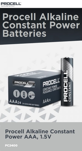 Duracell Procell Constant Power "AAA" Alkaline Battery