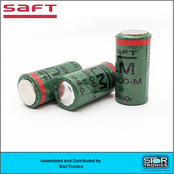 Saft LM26500M 3 Volt, 7400mAh LI-MN02 "C" CELL, Pack of 3, SAFT # 39265000114