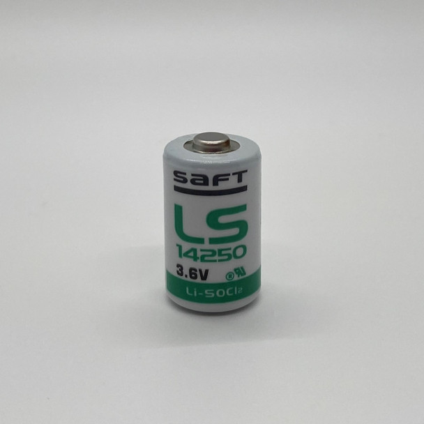 Saft LS14250 - 3.6 Volt Primary Lithium 1/2 AA Battery - Saft # 700053, NSN 6135-01-669-4691