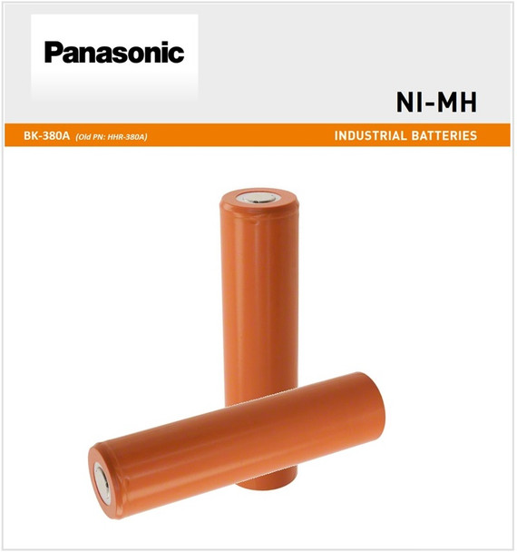 Panasonic HHR-380A, 1.2 V 3800mAH 4/3 L-A-HHR-380AB27 NIMH Battery 