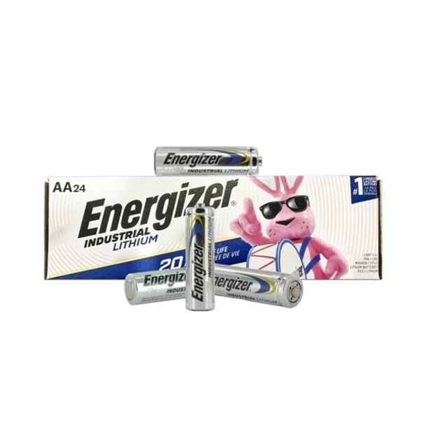 Energizer LN91 1.5 Volt "AA" Size Industrial Lithium Battery, 24/Pkg 144/Case