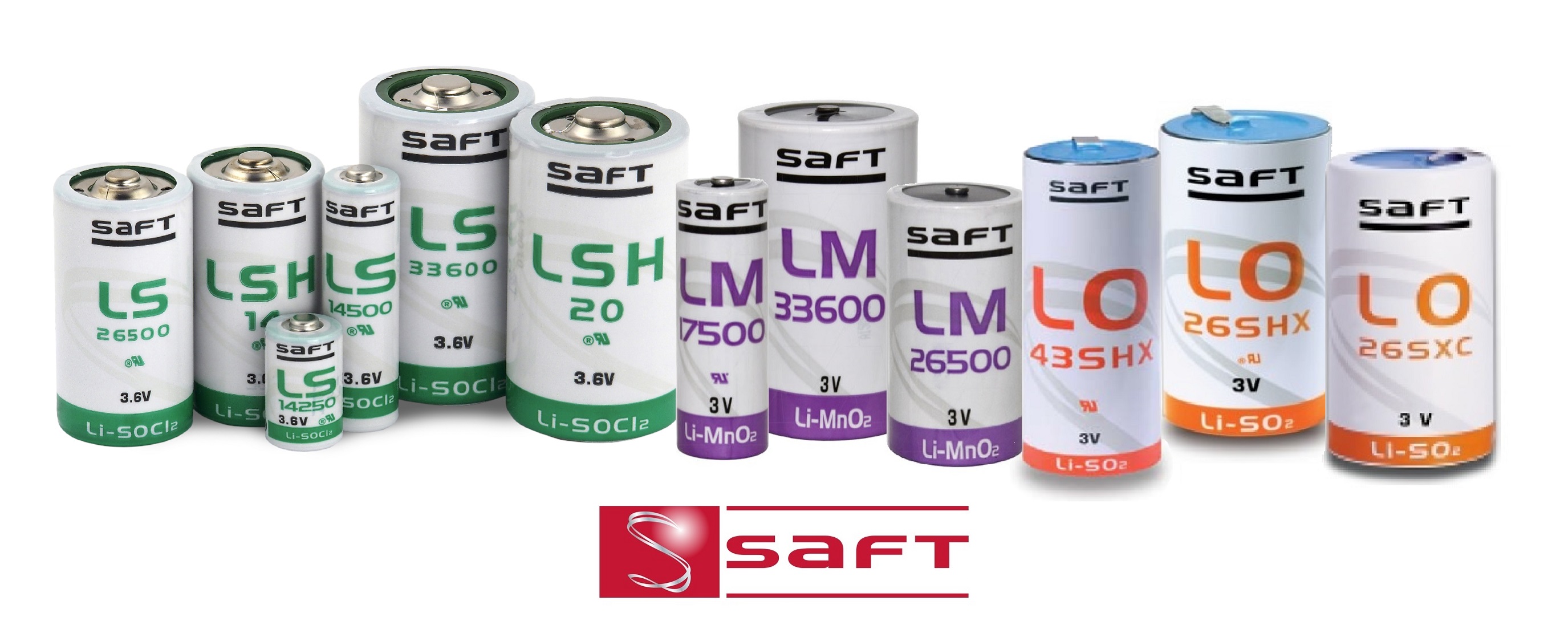 Saft LS14500-AX AA 3.6V Primary Lithium Battery - Clearance Sale