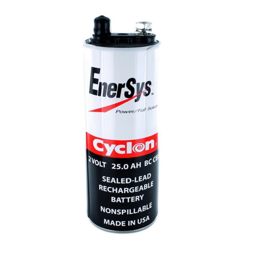 Enersys Cyclon, 0820-0004, 2 Volt, 25 Ah SLA 