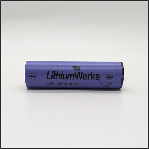 LithiumWerks AER18650M2A2 3.2 V 1.8 Ah Lithium Iron Phosphate