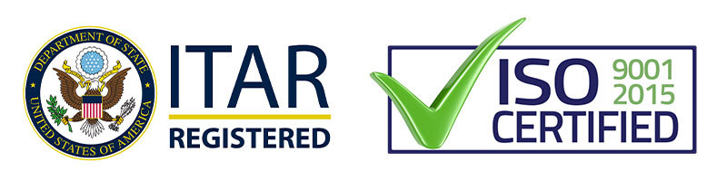ITAR Registered & ISO Certified 9001 2015