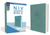 NIV Large Print Leather Bible Teal