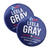 Leela Gray (2.25" Pin-Back Button -- Pack Of Two!)