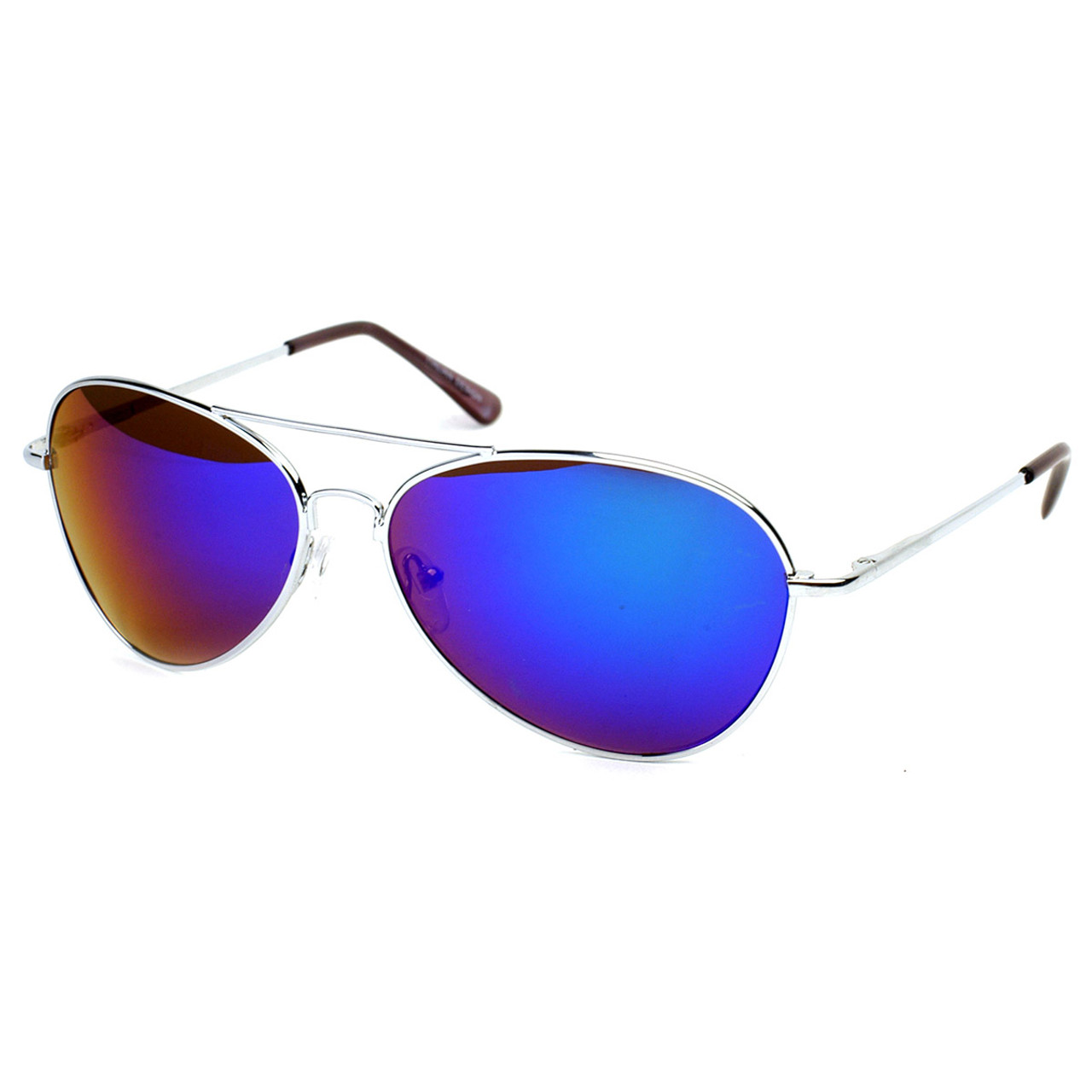 Mirror tint hot sale aviator sunglasses