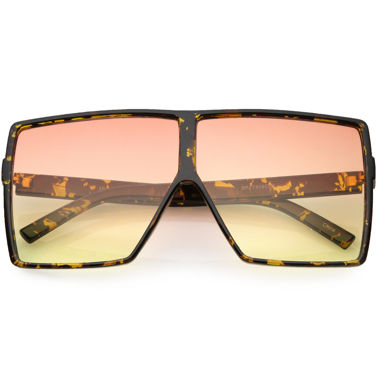 A Lost Cause Oversized Square Frame Black Sunglasses | Pueblo Mall